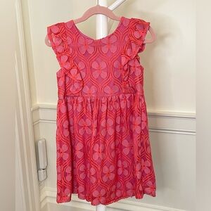 EUC Genuine Kids by OshKosh Pink Lace Dress - size 5T